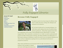 Tablet Screenshot of fullyengagedlibraries.com